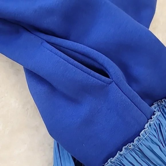 O'Blanc Memories Casual Royal Blue Dress - Picture 6 of 7